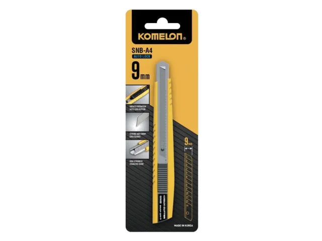 Komelon Autolock Snap Off Knife 9mm