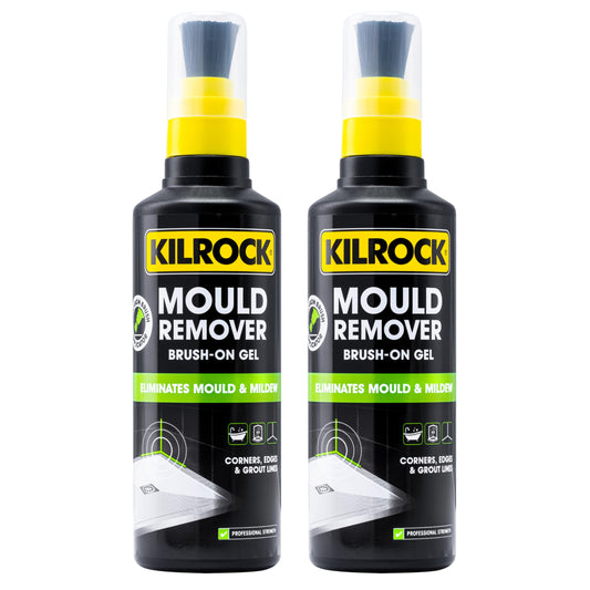 Kilrock Brush On Mould Remover Gel 250ml 2 Pack