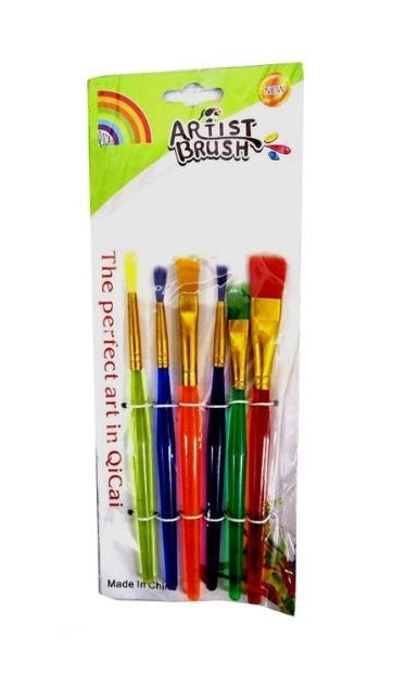 MD 6 Piece Artists Brush Set