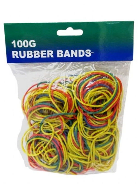 MD Rubber Elastic Bands 100g