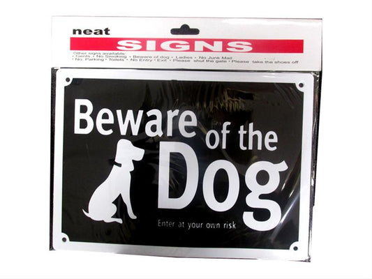 Neat Signs Beware of the Dog Sign