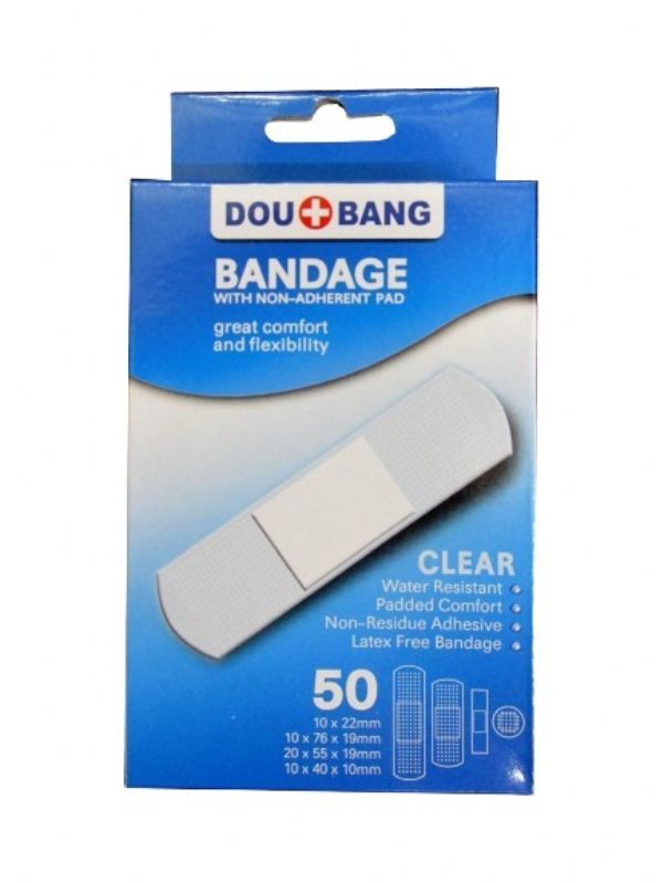 MD Plasters Assorted Sizes 50 Pack