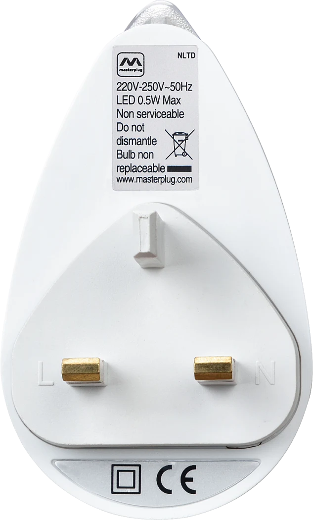 Masterplug Dusk to Dawn Nightlight 2 Pack
