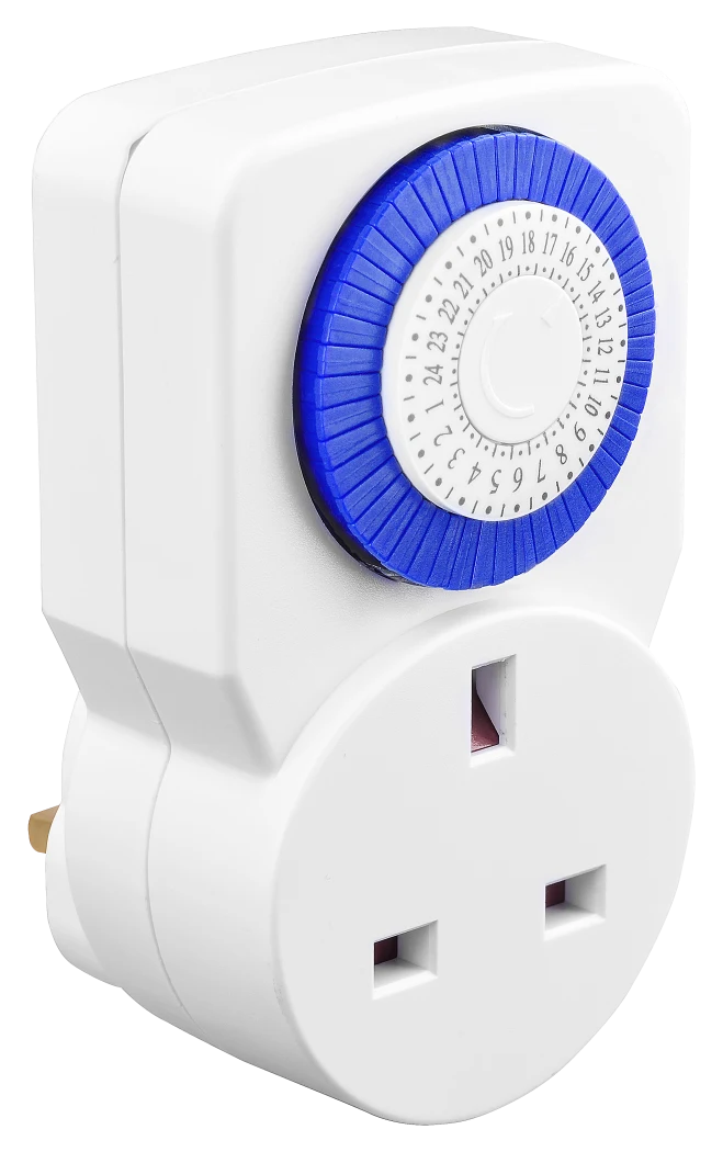 Masterplug 24 Hour Mechanical Plug In Timer