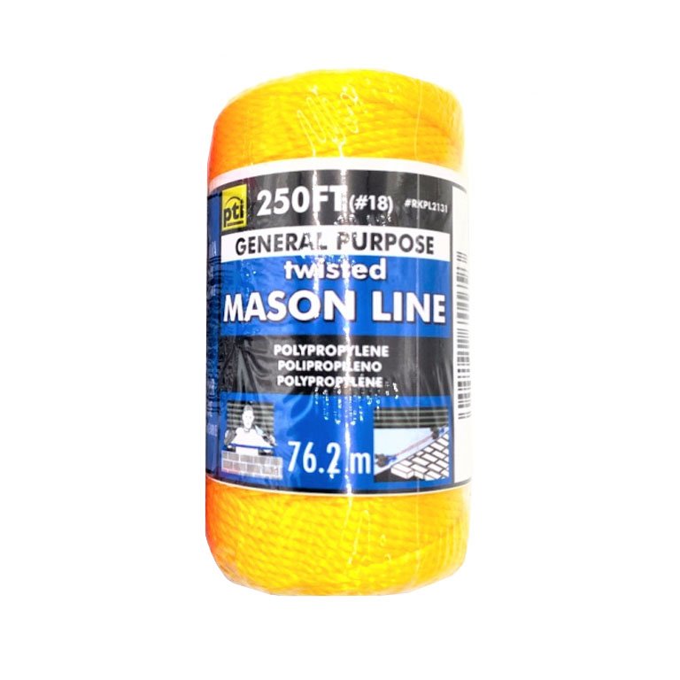 PTI Yellow Mason Brick Line 250ft