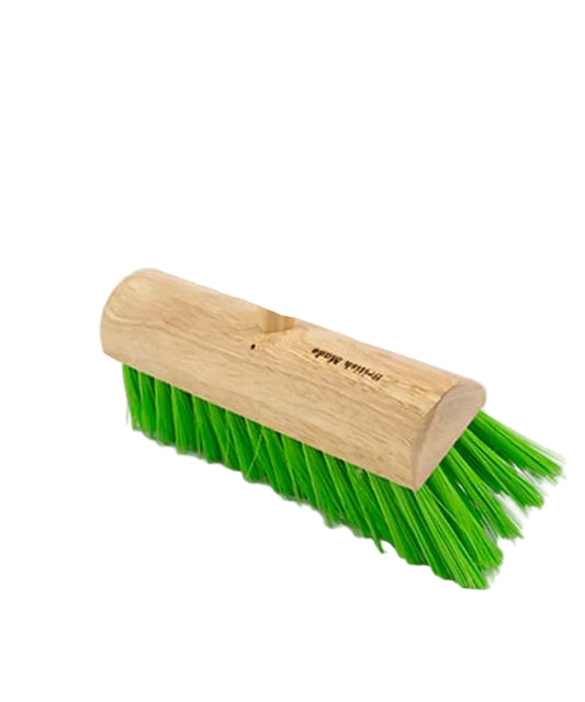 Hillbrush Trade Medium 255mm Yard Brush Head Only