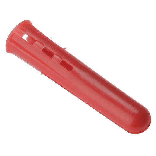 Essentials Red Wall Plugs 100 Pack