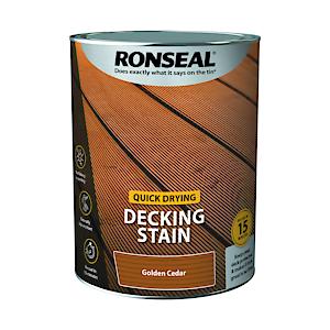 Ronseal Quick Drying Decking Stain 5L