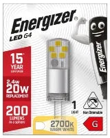 Energizer LED G4 20W Warm White Box of 12