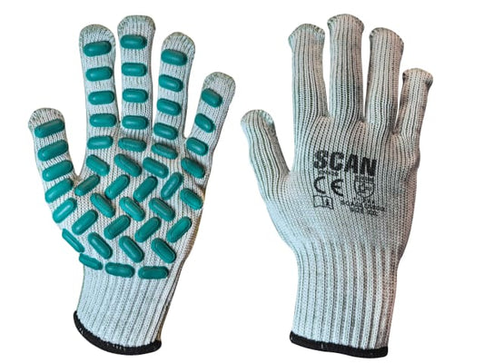 Scan Vibration Resistant Latex Foam Gloves XXL Size 11