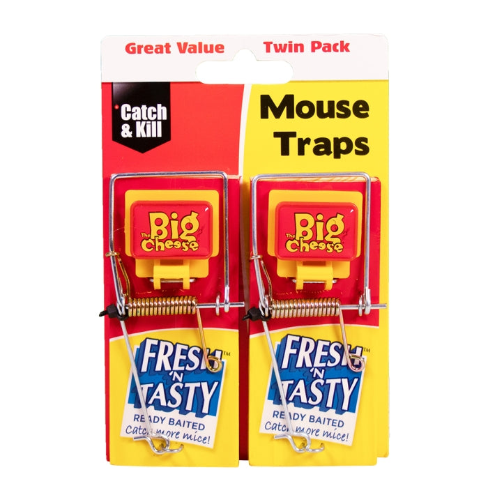 STV STV197 PreBaited Wooden Mouse Traps 2 Pack Jim's DIY