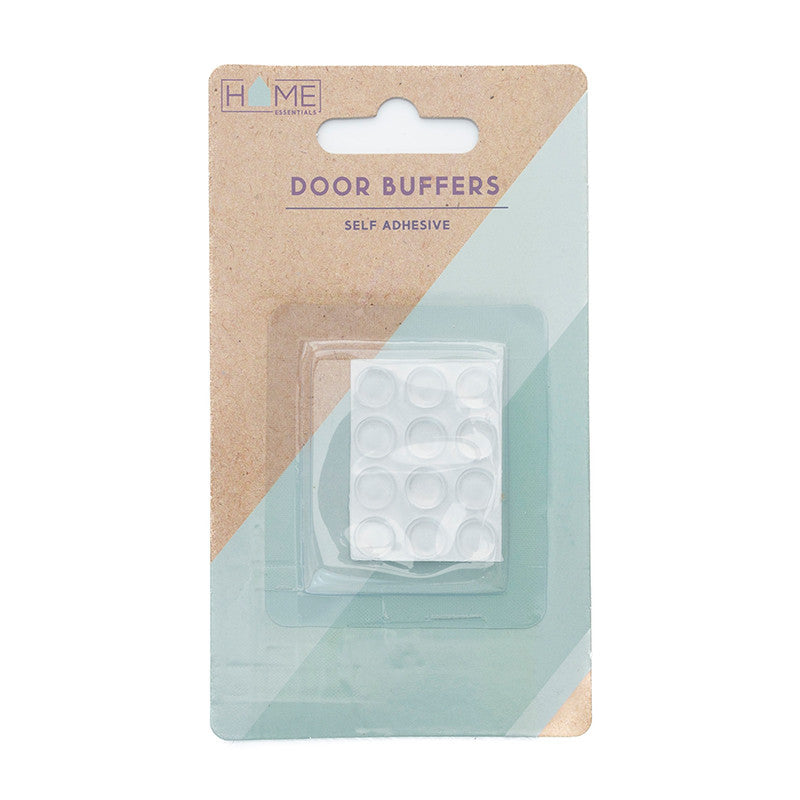 Home Essentials Self Adhesive Door Buffers 12 Pack
