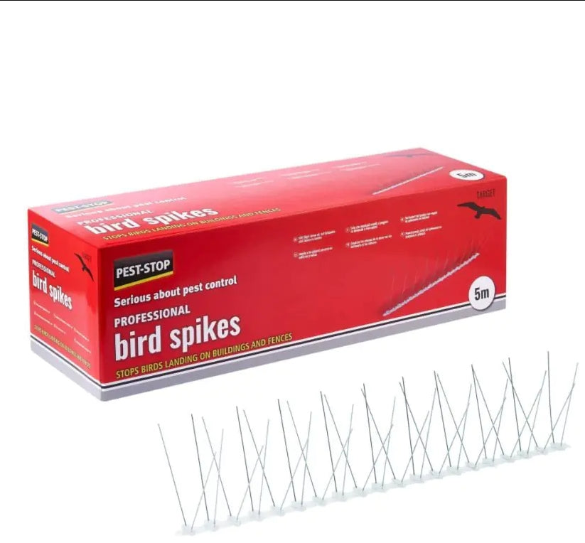 Pest Stop Professional Bird Spikes 10 Pack