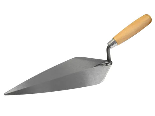 Tala TA69031 11” Wooden Handle Philadelphia Pattern Brick Trowel
