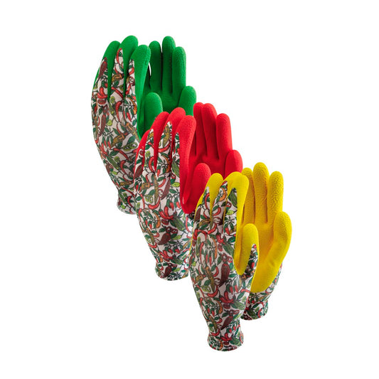 Town & Country Ladies Flexigrip Gloves Medium 3 Pack