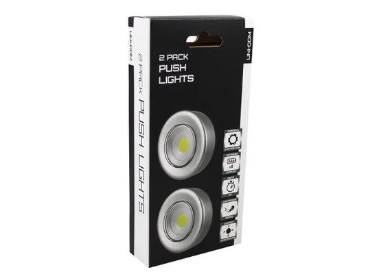 Uni-Com Push Lights 2 Pack