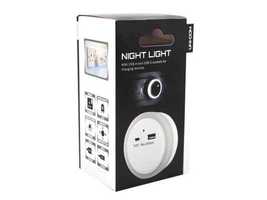 Uni-Com Night Light & USB Charger