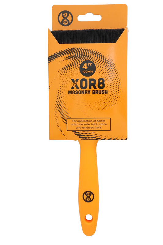 XOR8 4" Masonry, Shed & Fence Paintbrush
