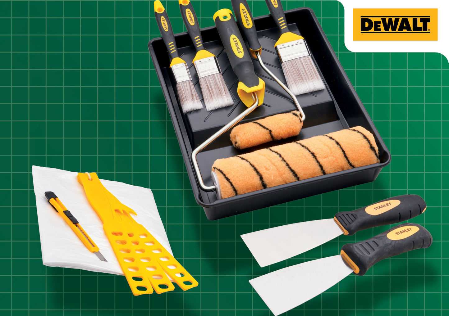 Stanley 14 Piece Painting & Decorating Set