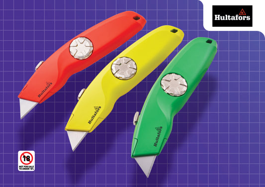 Hultafors Hi Vis Retractable Knife
