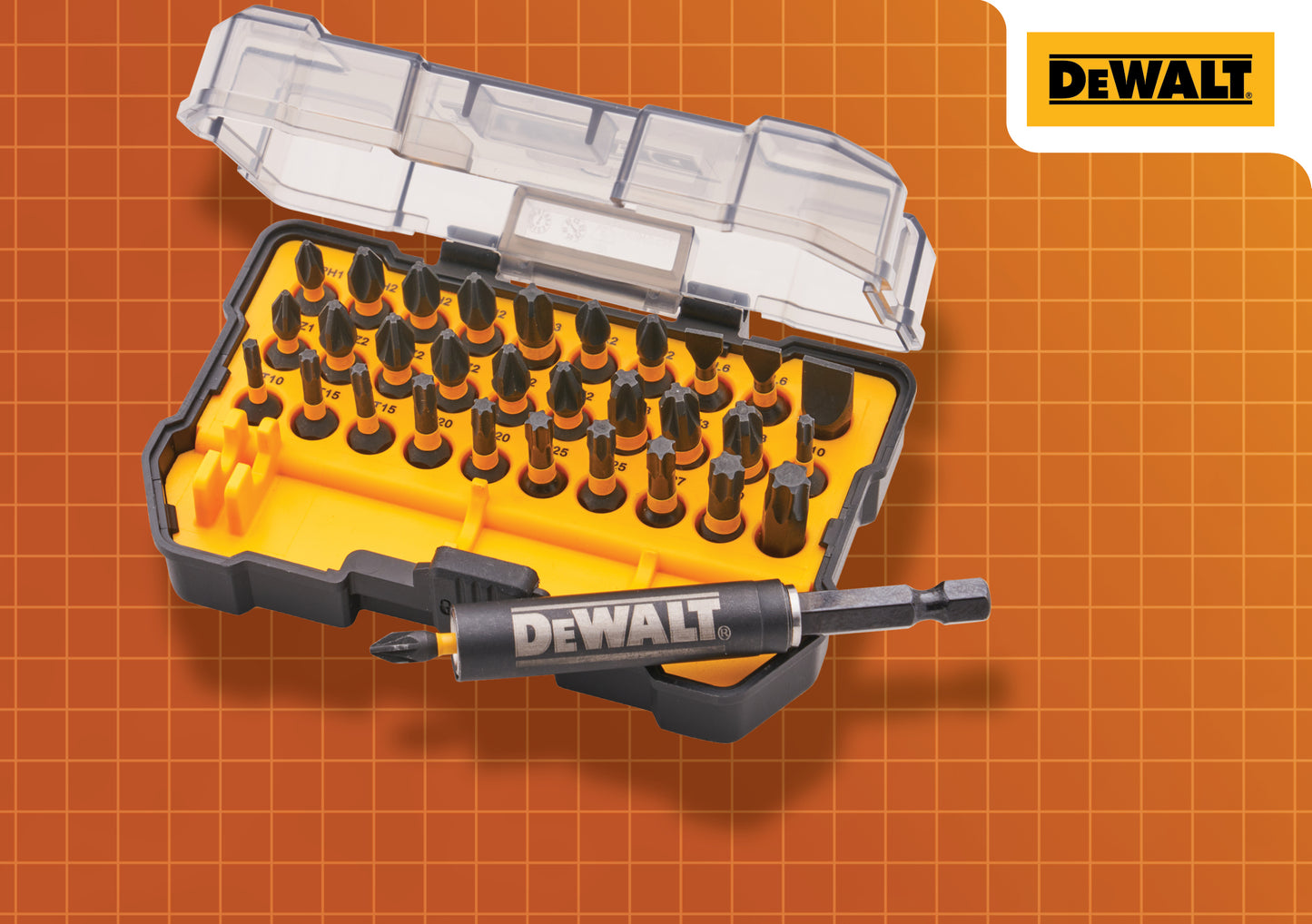 DeWalt 32 Piece Flex Torq Impact Bit Set