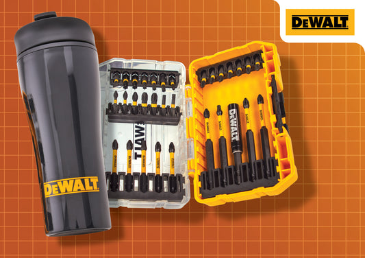 DeWalt 32 Piece Flex Torq Bit Set with Travel Mug