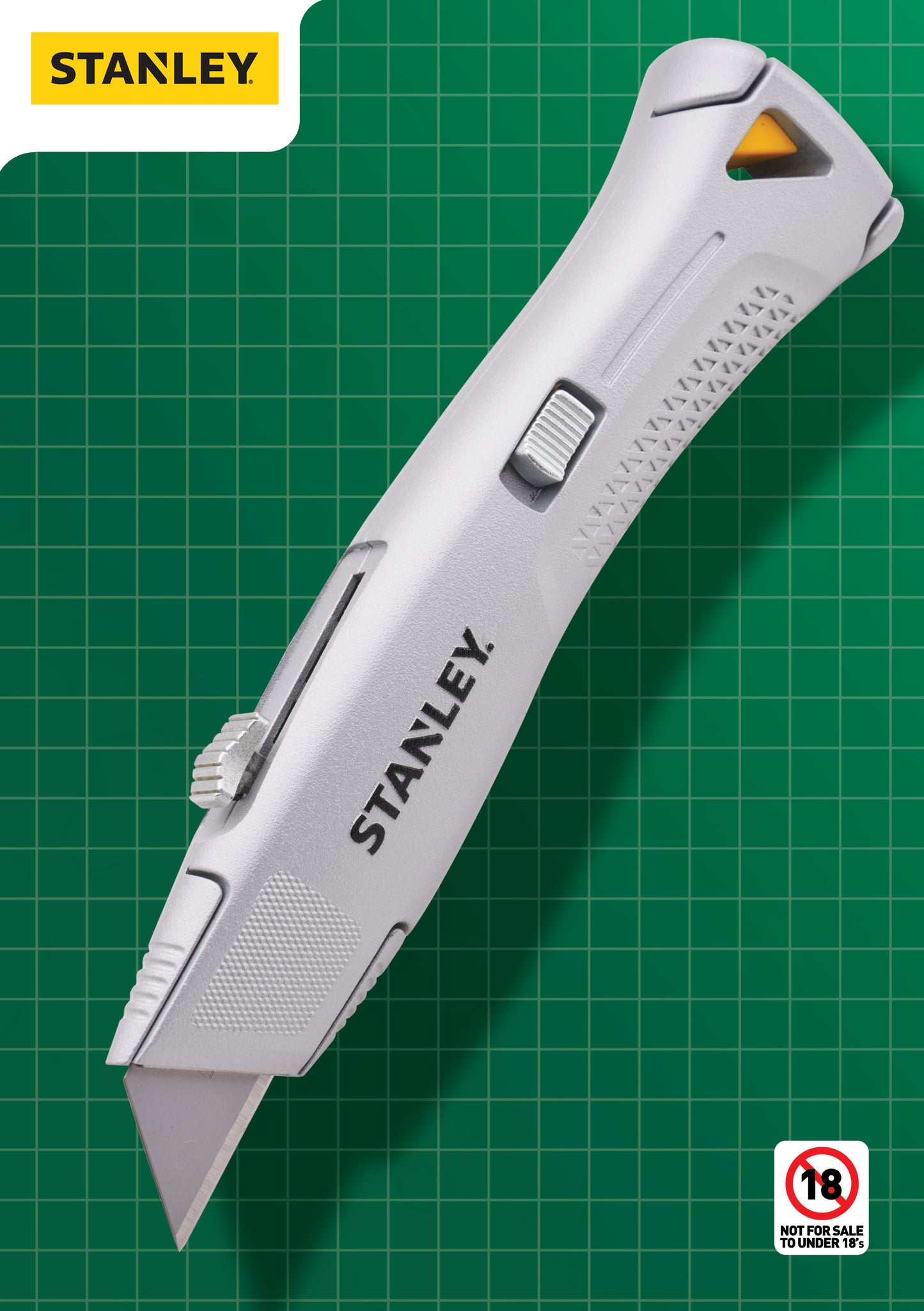 Stanley Retractable Pro Knife with 10 Blades