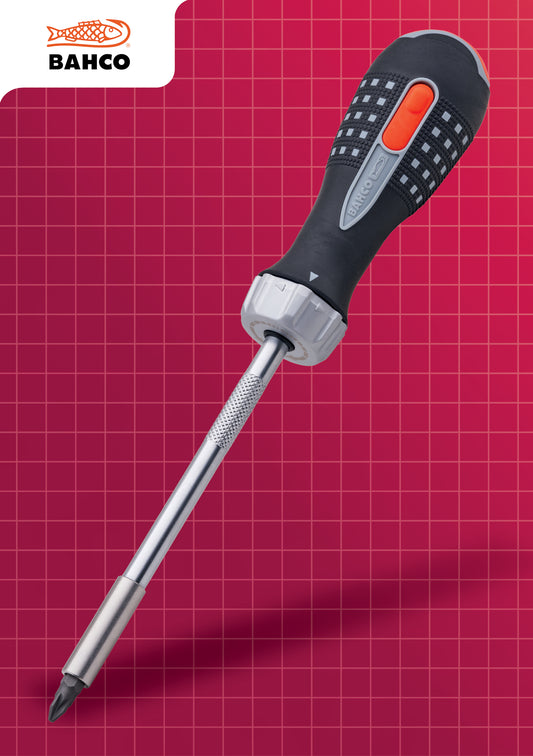Bahco Ratcheting Screwdriver