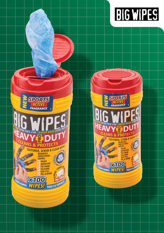 Big Wipes Heavy Duty Trade Wipes Twin Pack