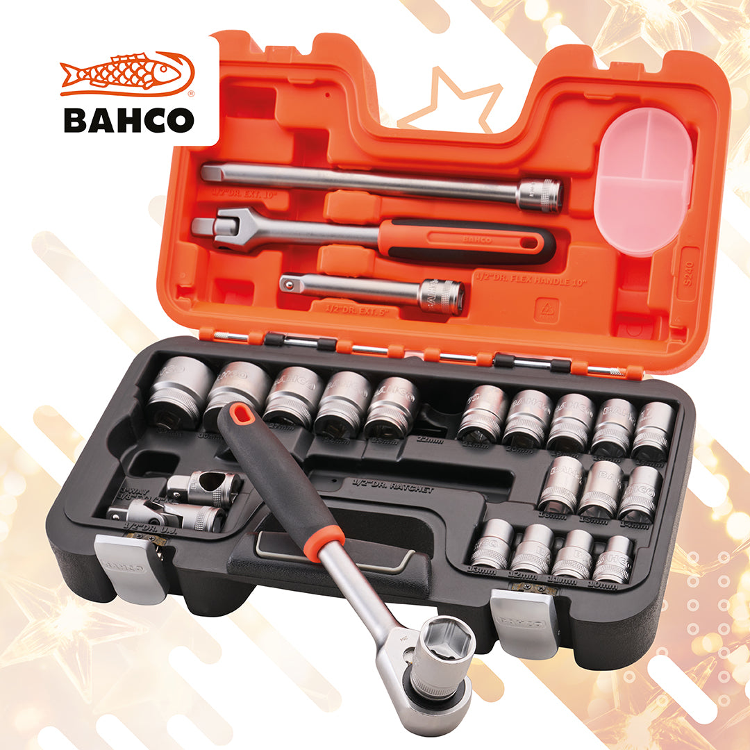 Bahco 24 Piece 1/2" Socket Set