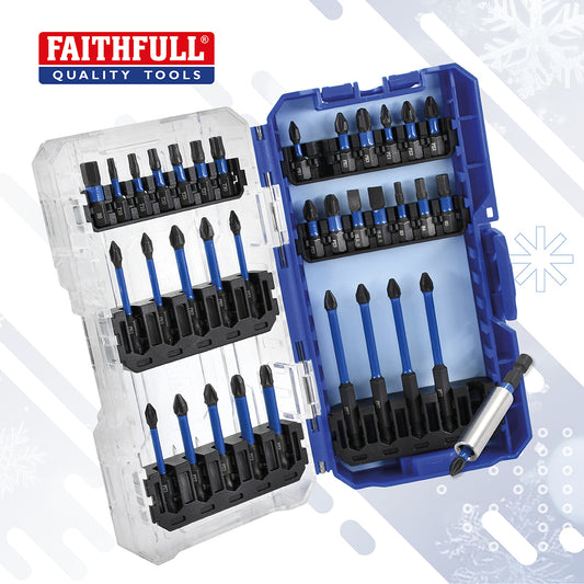 Faithfull 36 Piece Impact Bit Set