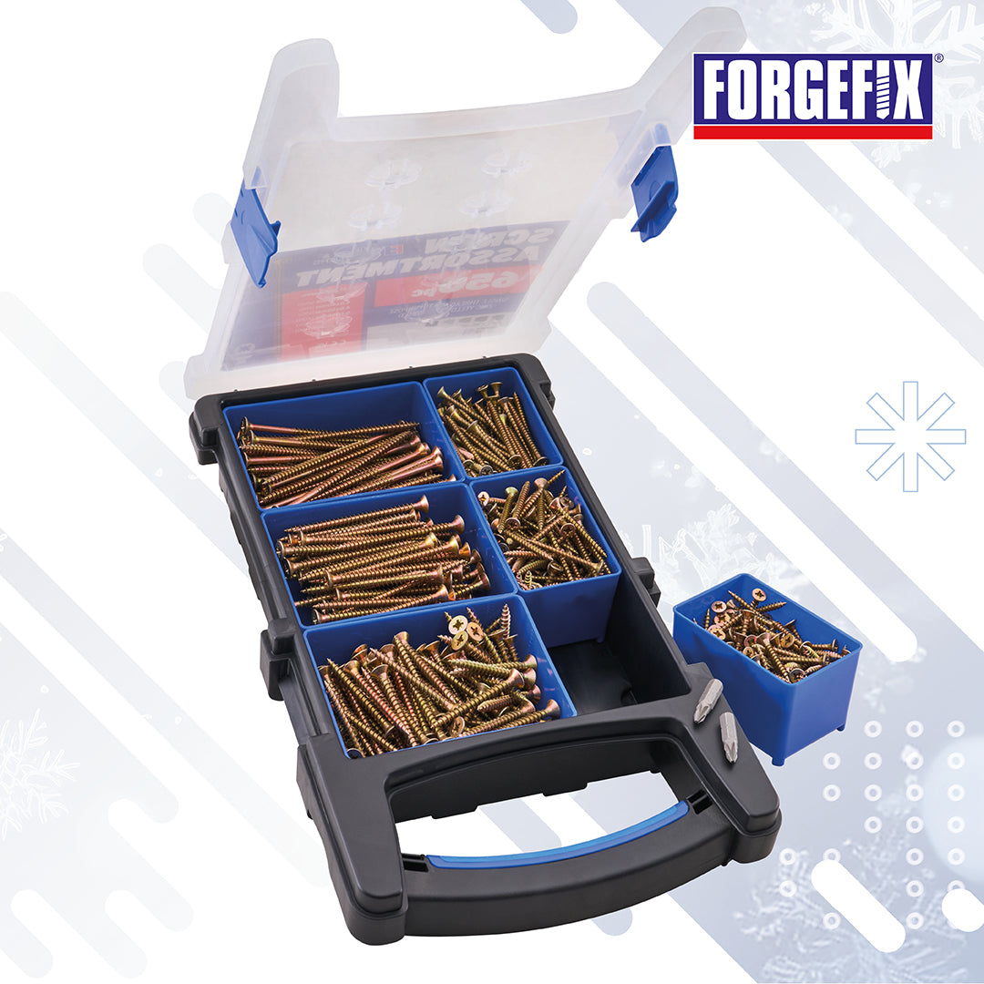 Forgefix 650 Piece Screw Organiser