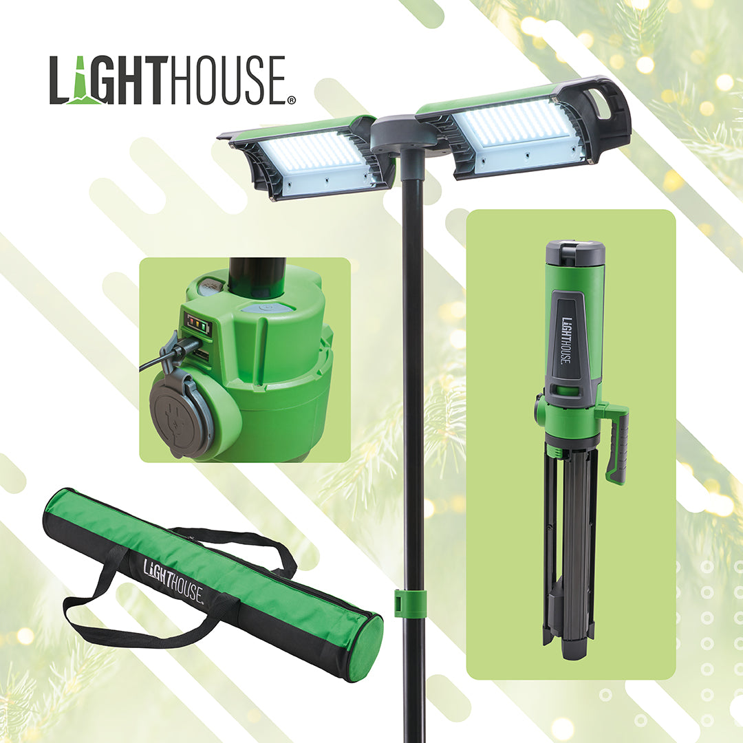 Lighthouse Rechargeable Site Light 10,000 Lumens