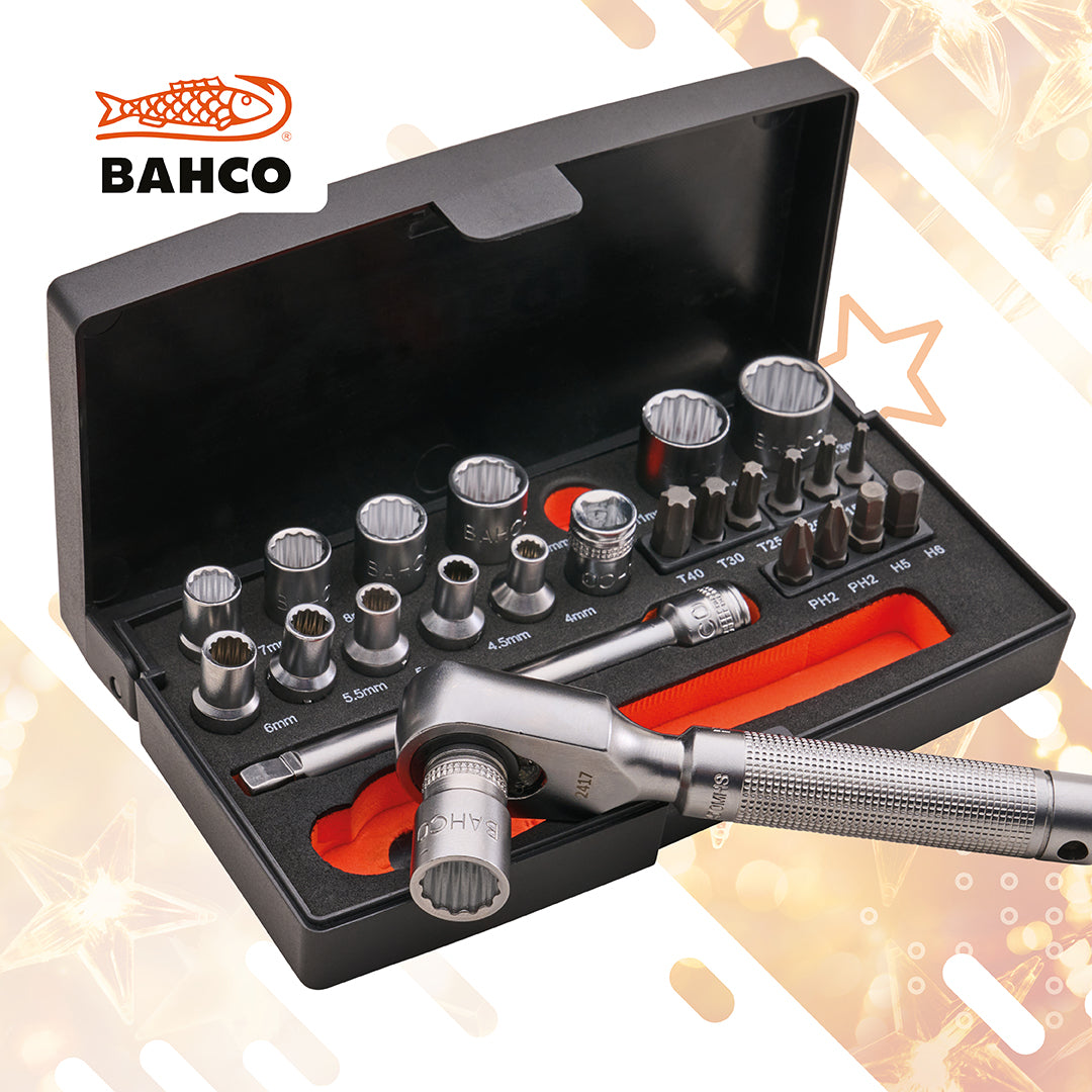 Bahco Special Edition 1/4" 25 Piece Socket Set