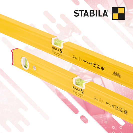 Stabila 4ft & 2ft 80AS Levels Twin Pack
