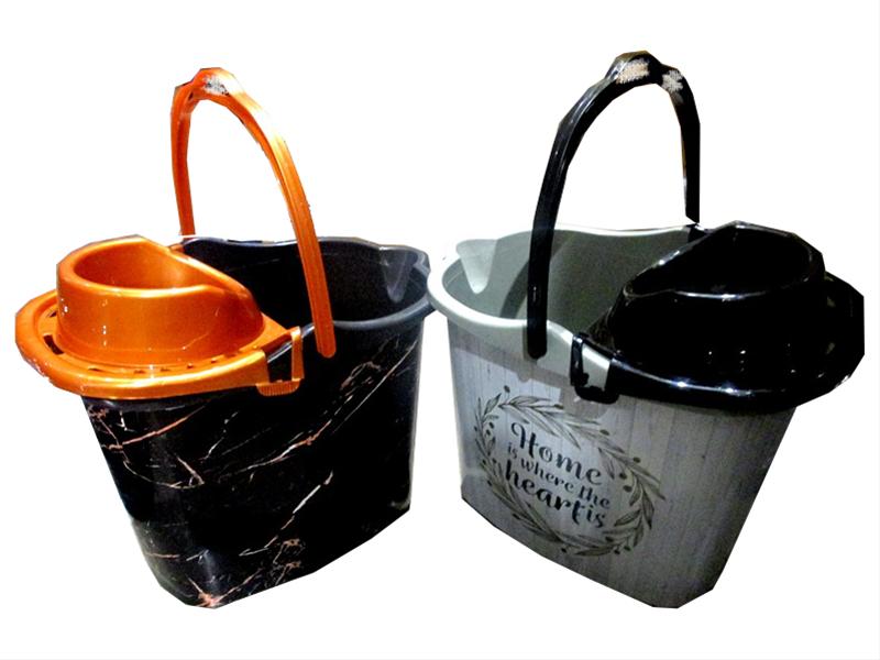 MD Best Plastic Mop Bucket 13L