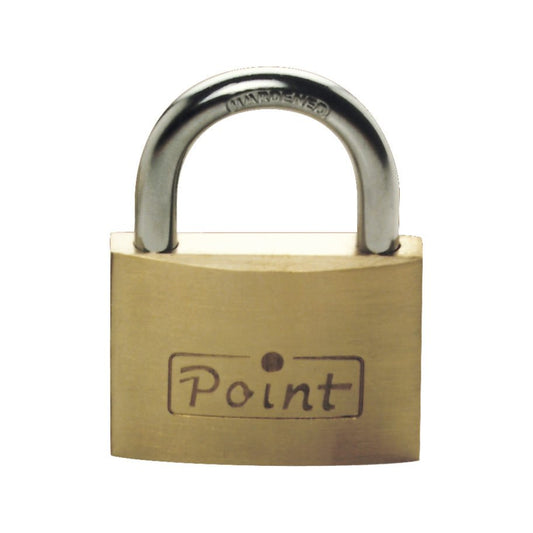 Burg Wachter Sterling Point 50mm Brass Padlock