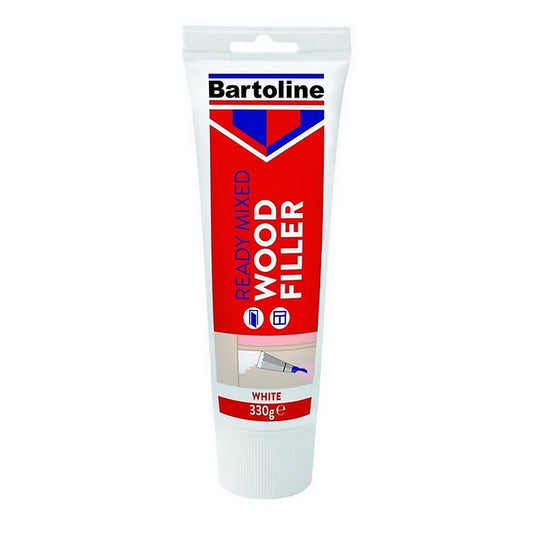 Bartoline Ready Mixed White Wood Filler 330g