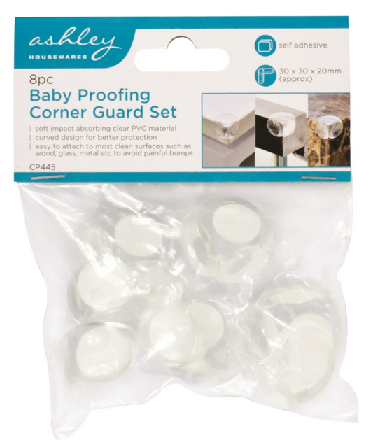 Ashley Baby Proofing Corner Guard Set 8 Pack