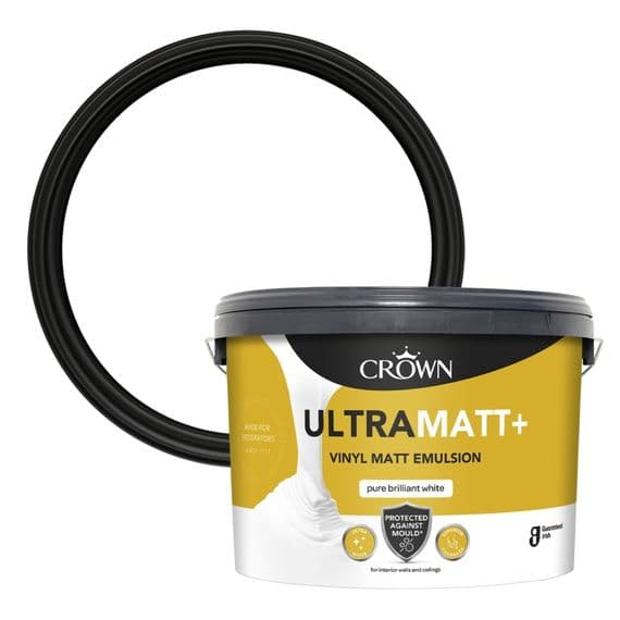 Crown Ultramatt Plus Pure Brilliant White 10L – Jim's DIY