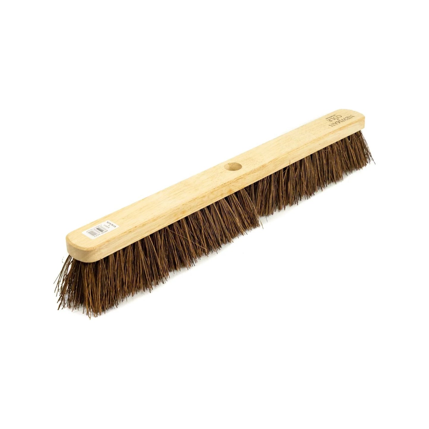 Newman and Cole 24" Natural Stiff Bassine Brush Head Only