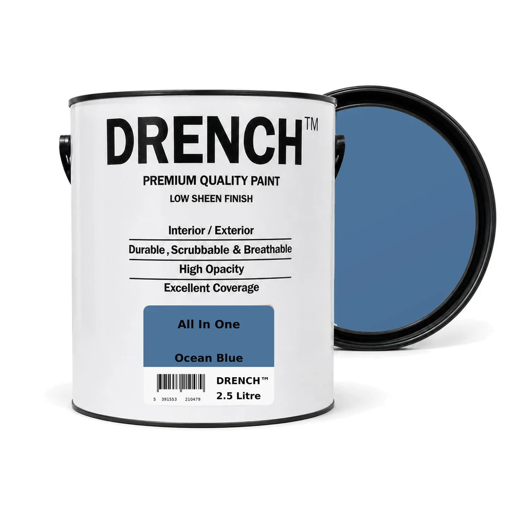 Drench All In One Multi Surface Paint Ocean Blue 2.5L