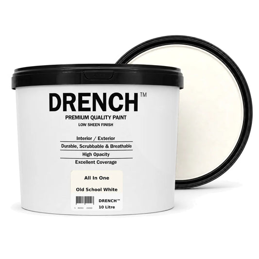 Drench All In One Multi Surface Paint Old School White 10L