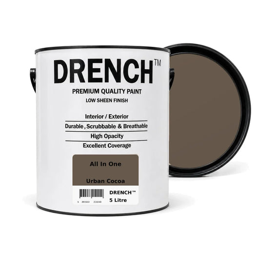 Drench All In One Multi Surface Paint Urban Cocoa 5L