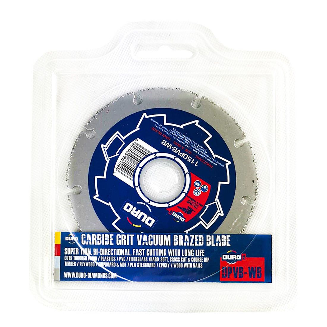 Duro Plus Carbide Grit Angle Grinder Blade 115mm x 22.20 mm (4 1/2")