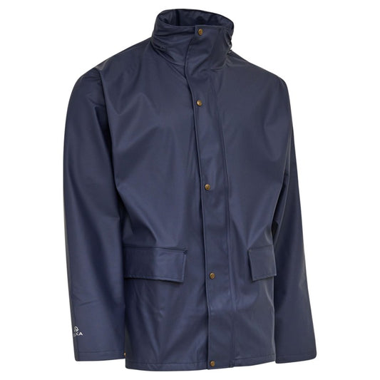 Elka Waterproof Navy Jacket Small
