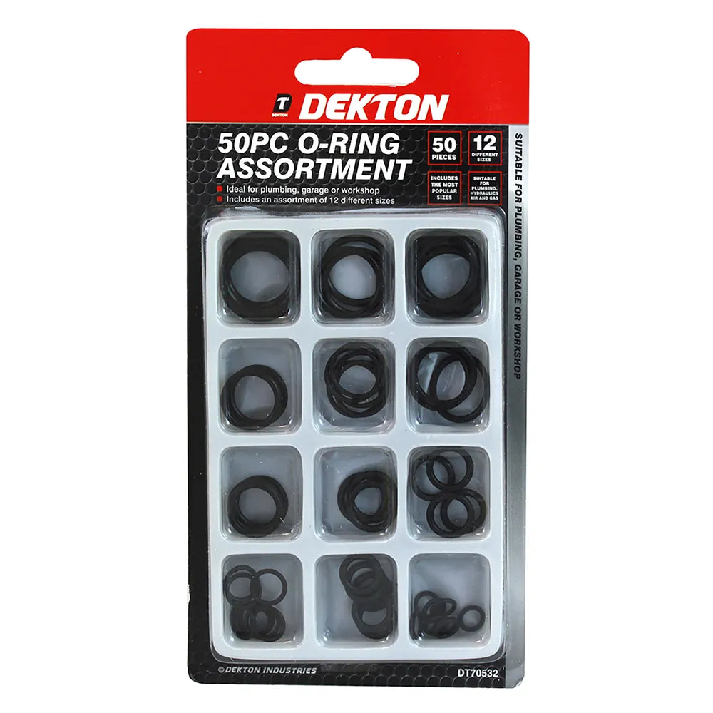 Dekton 50 Piece O Ring Assortment