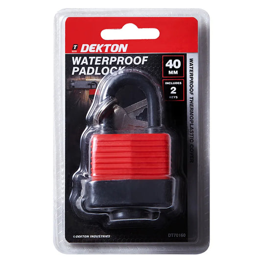 Dekton 40mm Waterproof Padlock