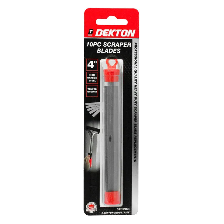 Dekton 4” Scraper Blades 10 Pack
