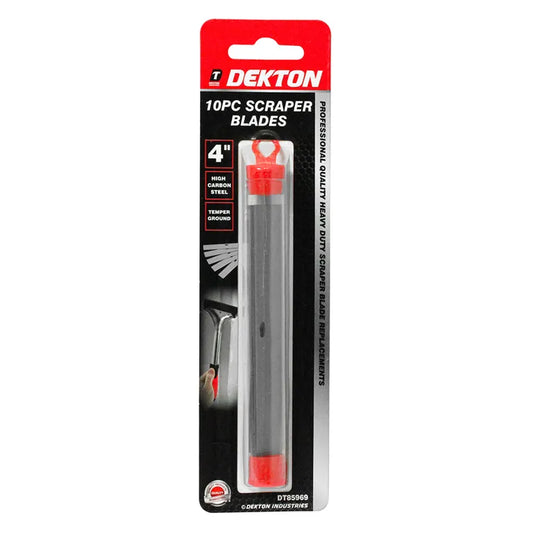 Dekton 4” Scraper Blades 10 Pack